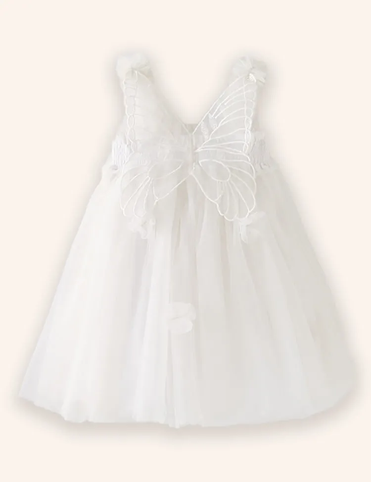 3D Wings Tulle Dress - Image 9