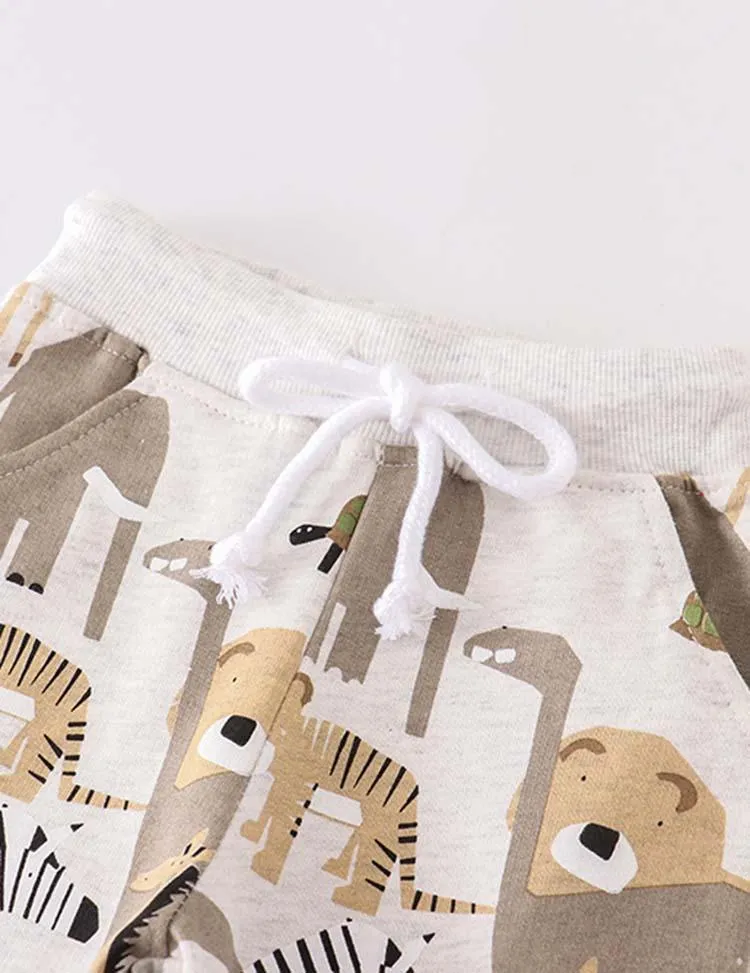 Animal Friends Full Printed Sweatpants - Image 3