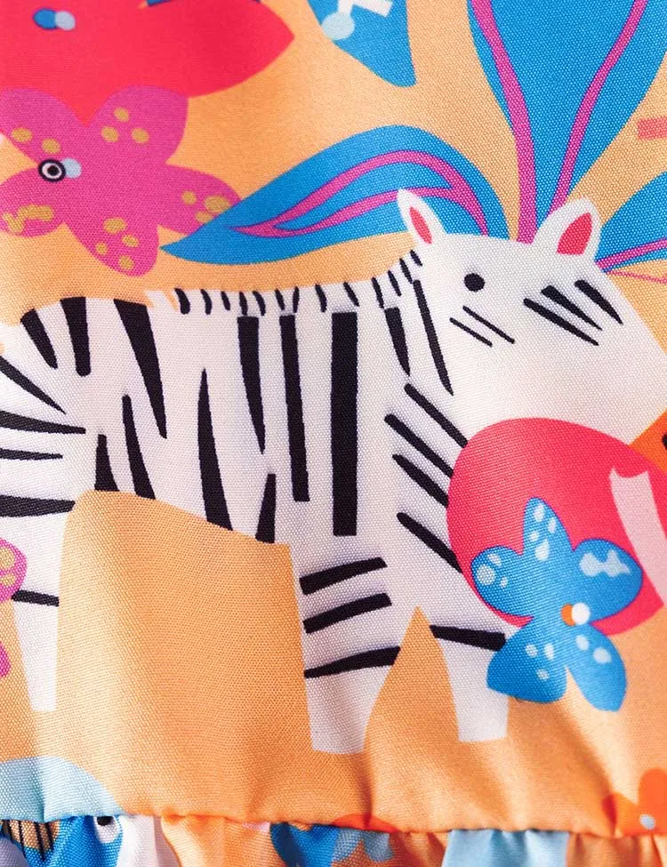 Animal&Plant Printed Dress - Image 3