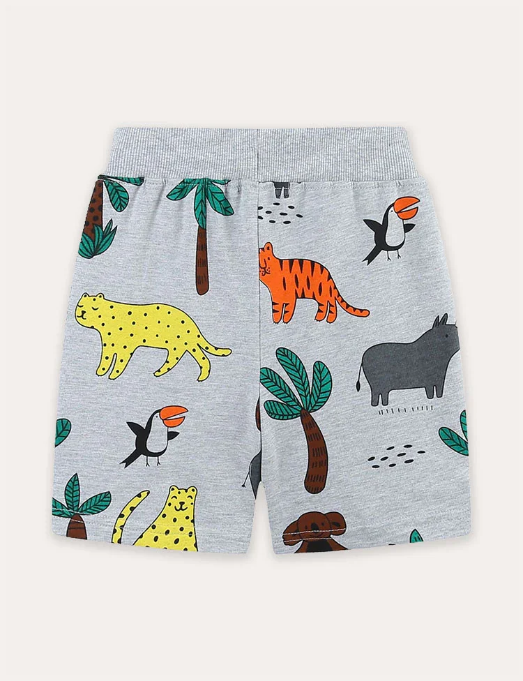 Animal Print Shorts - Image 2