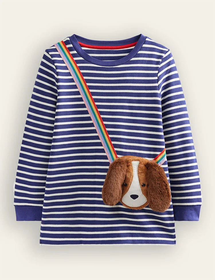 Appliqué Bag Tunic
