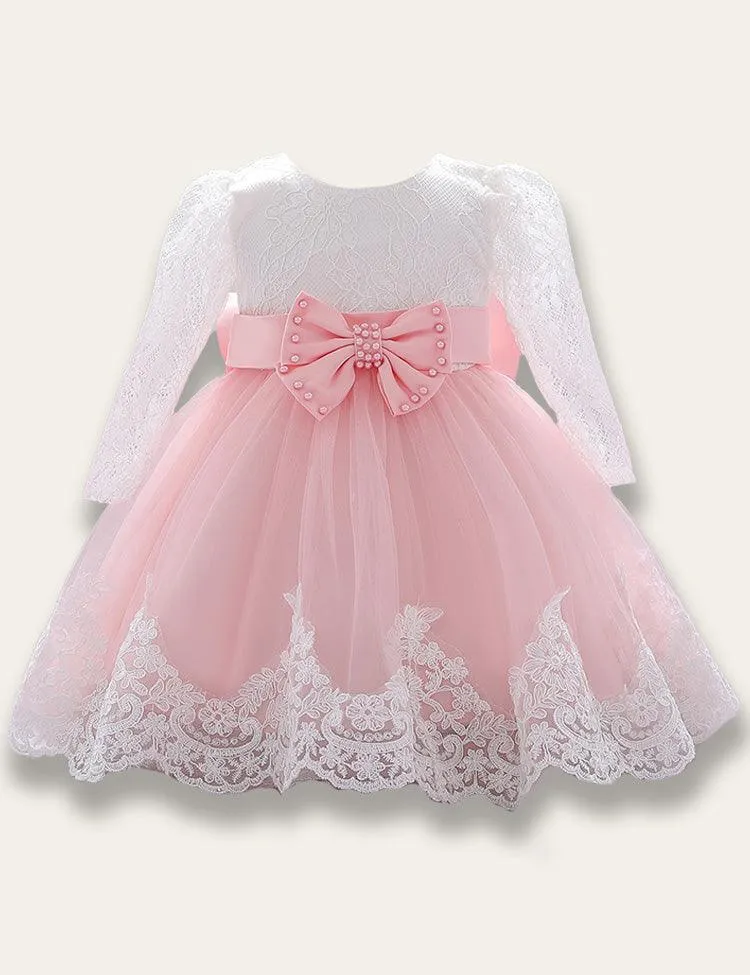 Baby Bow Lace Dress - Image 3