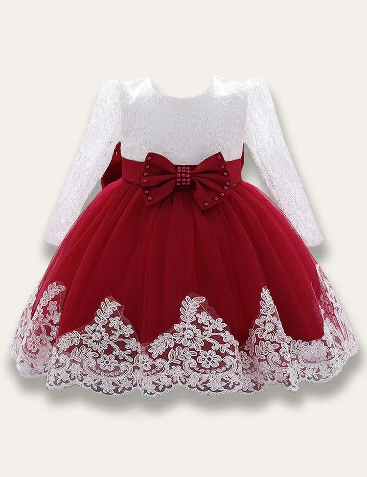 Baby Bow Lace Dress - Image 6
