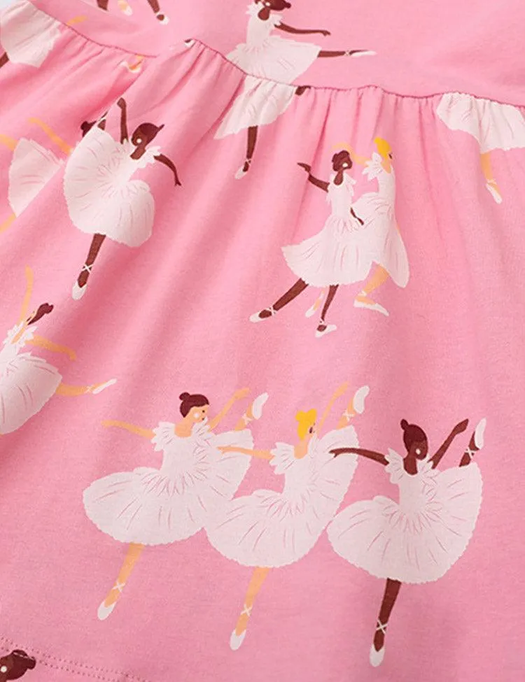 Ballet Girl Printed Dress - Image 2