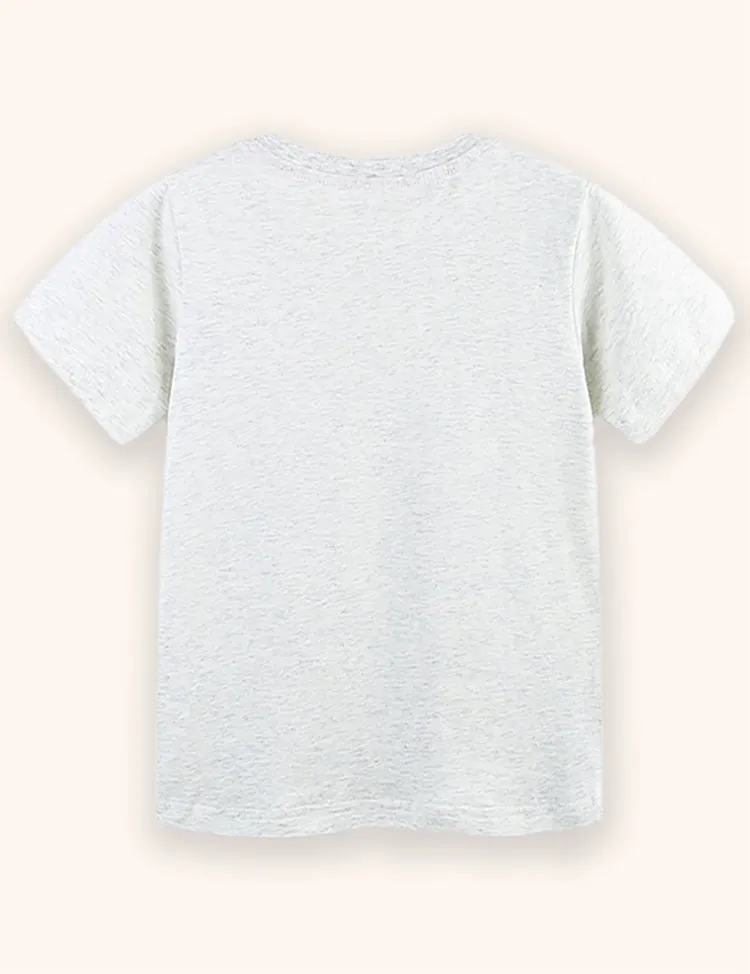 Bird Printed T-shirt - Image 2