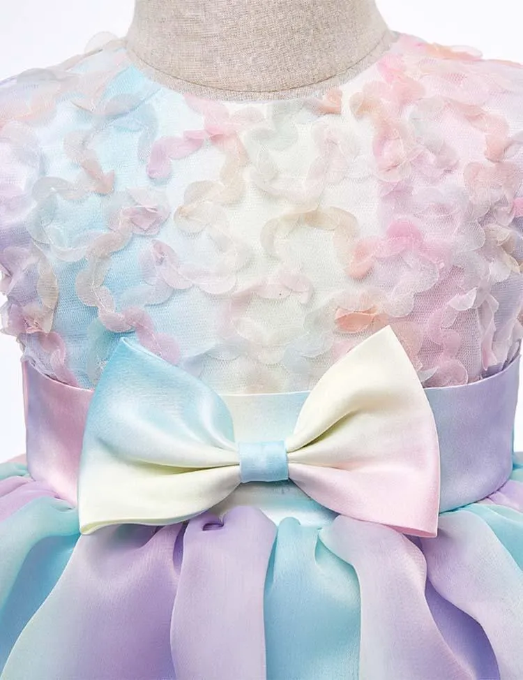 Bow Mesh Party Dress - Image 3