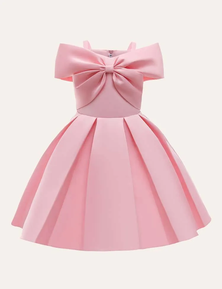 Bow Suspenders Party Dress - Image 3
