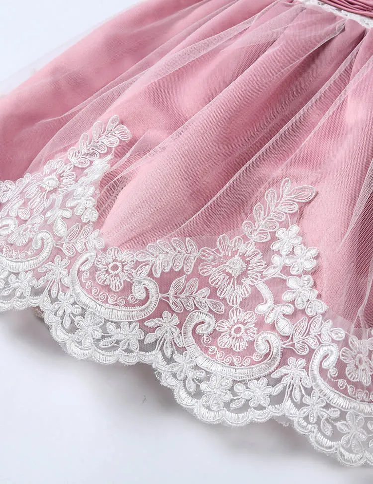 Bow Tutu Lace Dress - Image 6