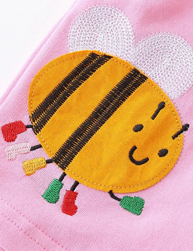 Cartoon Animal Embroidered Sports Shorts - Image 2