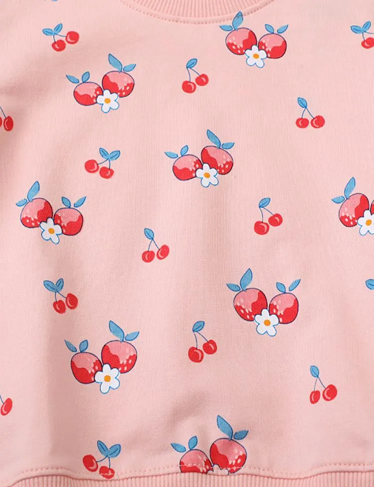 Cherry Dotted Sweatshirt - Image 2