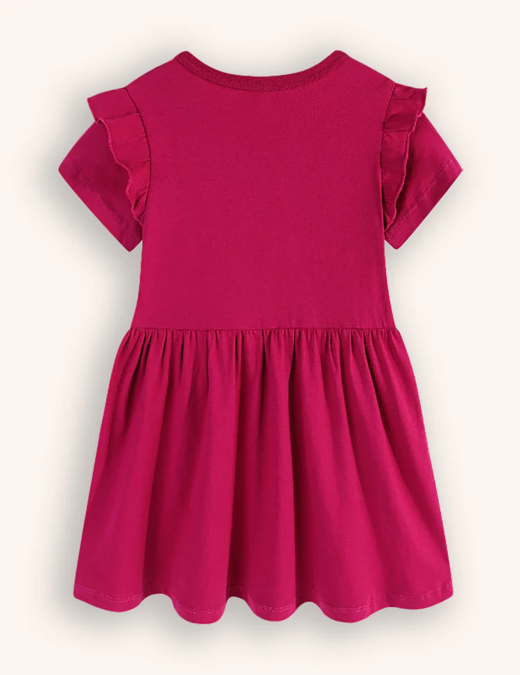 Cherry Embroidered Dress - Image 2