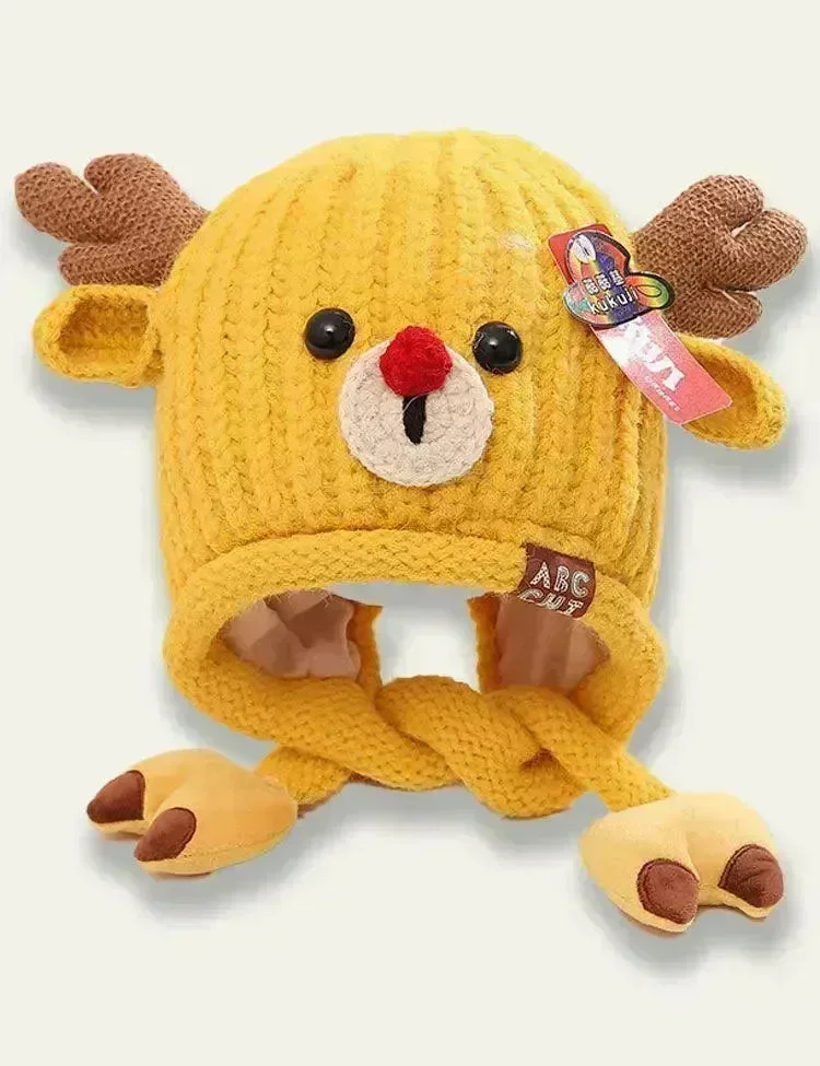 Christmas Deer Ear Protection Hat - Image 5