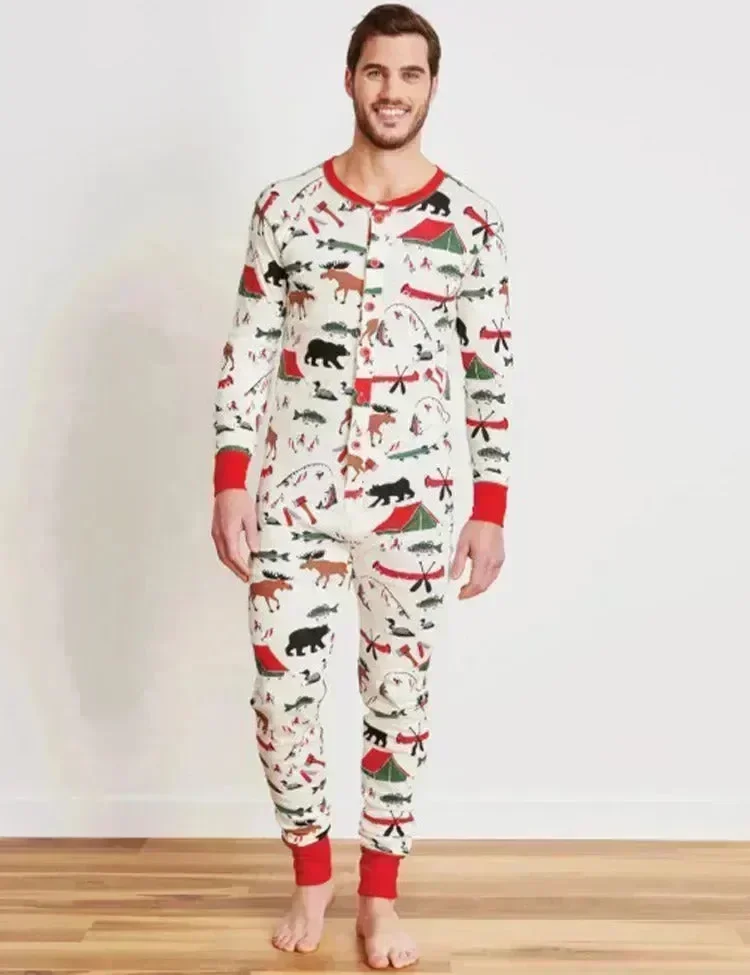 Christmas Animal Printed Family Matching Pajamas - Image 2