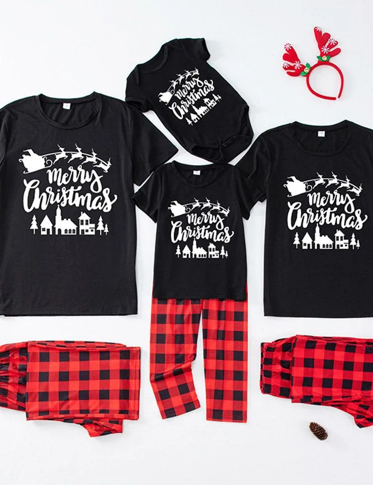 Christmas Family Matching Short Sleeve Pajamas - Image 3