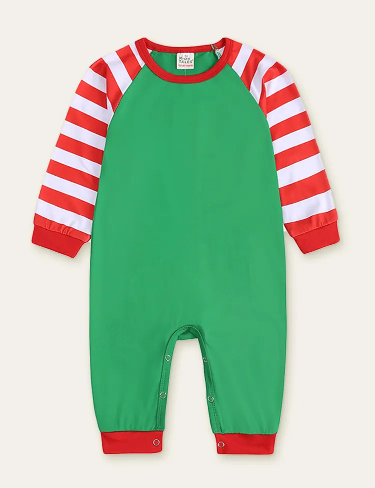 Christmas Striped Family Matching Pajamas - Image 4