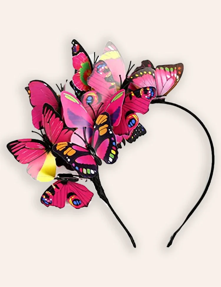 Colorful Butterfly Headband - Image 4