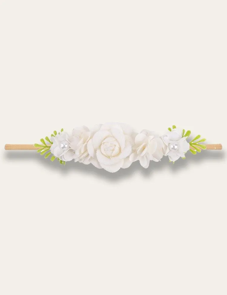 Colorful Flower Artificial Flower Headband - Image 5