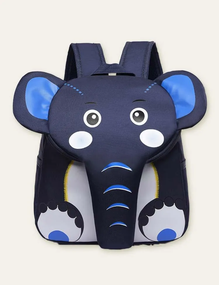 Cute Elephant Schoolbag Backpack - Image 3
