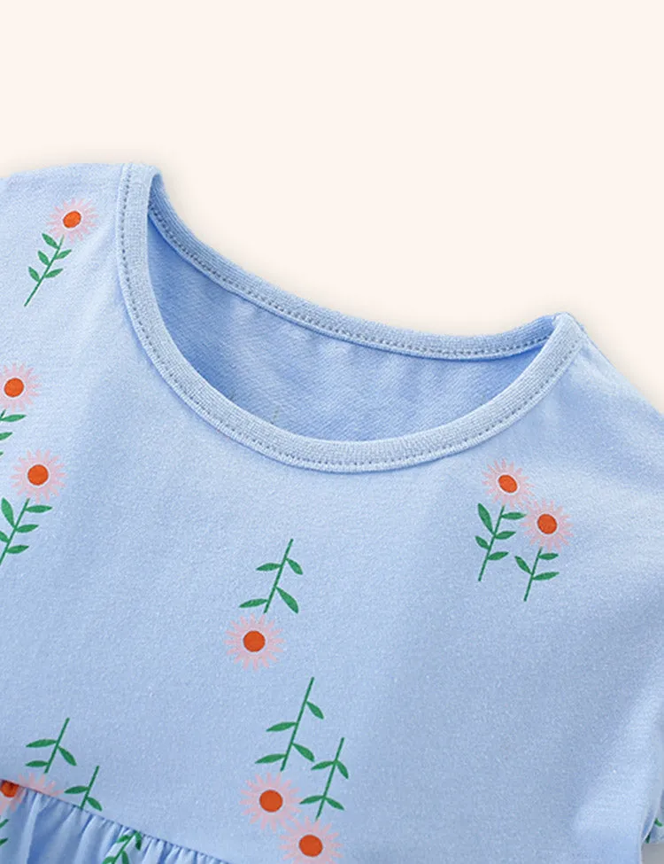 Cute Flower Printed Set - Image 2