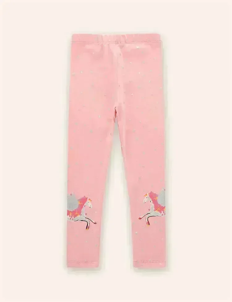 Cute Unicorn Print Leggings