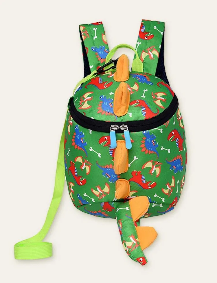 Dinosaur Full Printed Schoolbag Backpack - Image 2