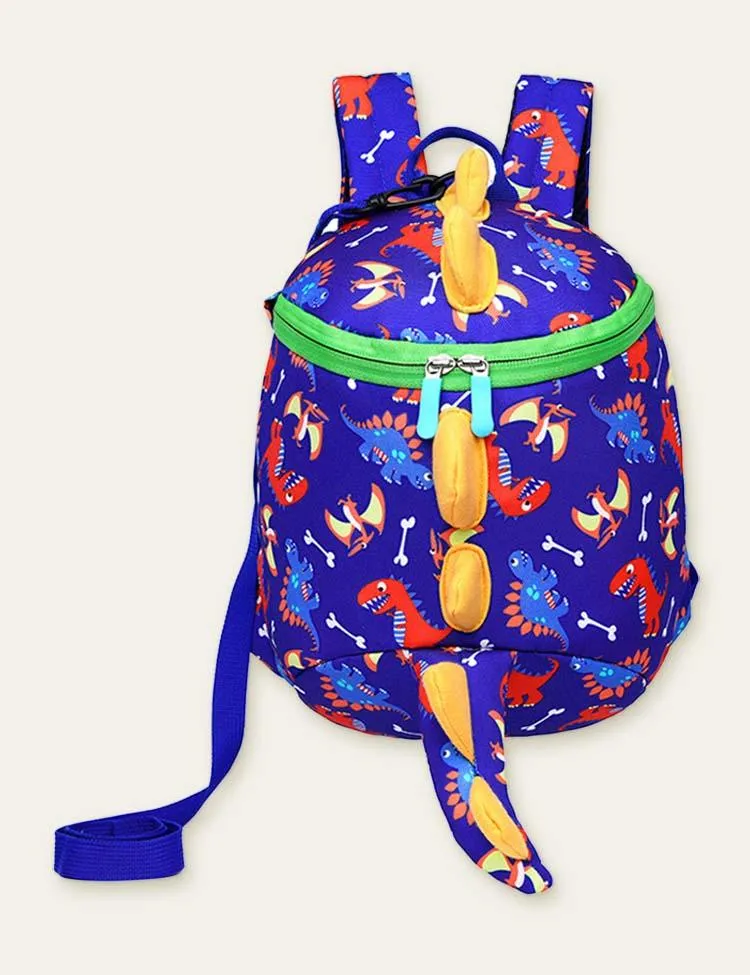 Dinosaur Full Printed Schoolbag Backpack - Image 4