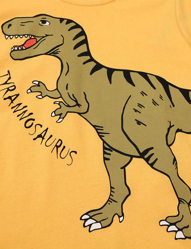 Dinosaur Print Long Sleeve T-shirt - Image 2