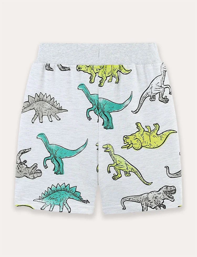 Dinosaur Print Shorts - Image 2