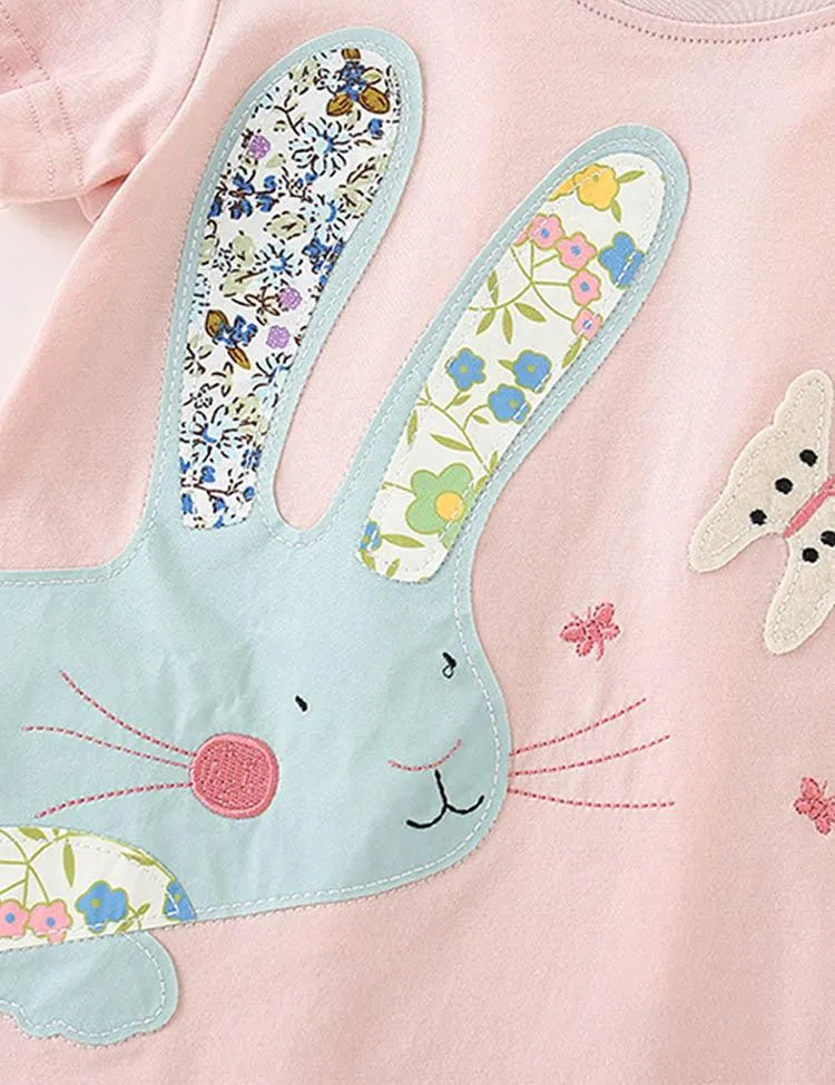 Easter Butterfly & Rabbit Appliqué Set - Image 2