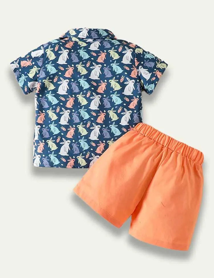 Easter Rabbit Printed Suit - Image 2