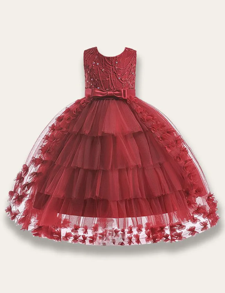 Elegant Lace Princess Dress