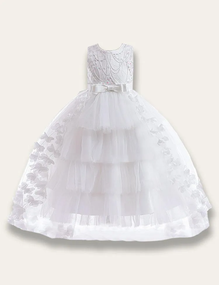 Elegant Lace Princess Dress - Image 2