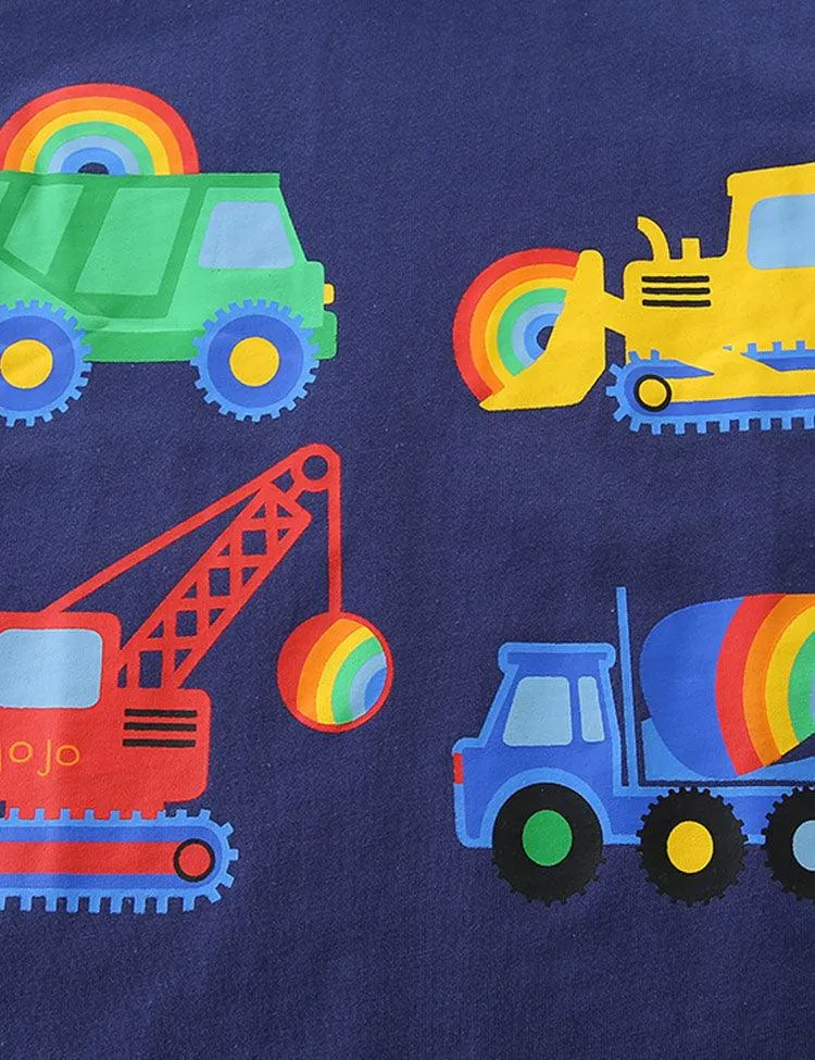 Engineering Truck Printed T-Shirt - Image 3