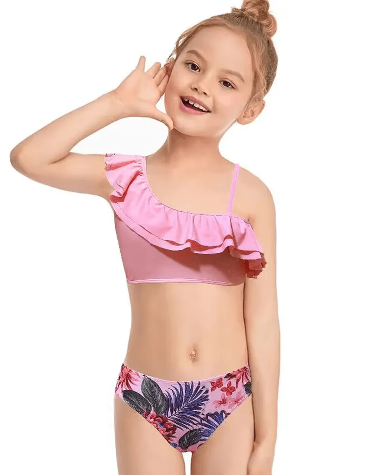 Family Matching Leaf Swimsuit - Image 12