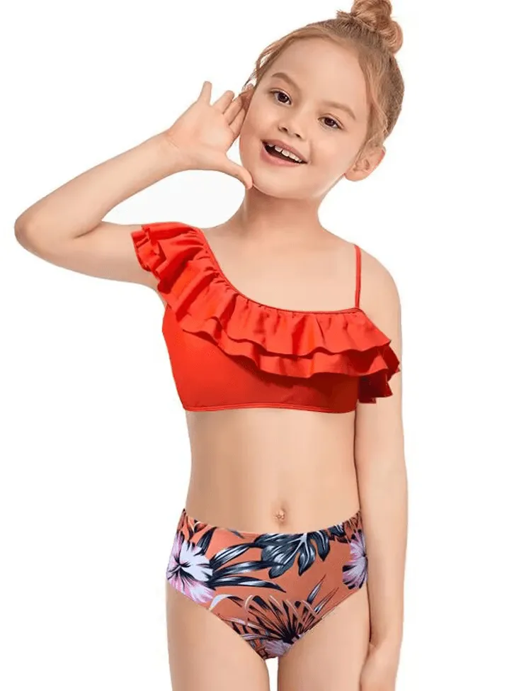 Family Matching Leaf Swimsuit - Image 16