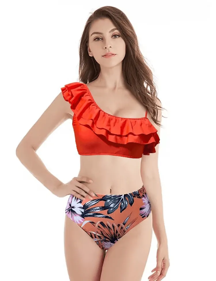 Family Matching Leaf Swimsuit - Image 6
