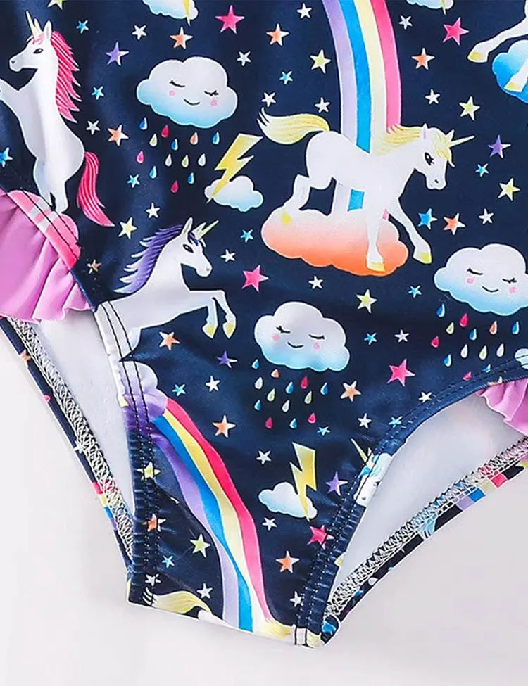 Fantasy Unicorn One Piece Swimsuit - Image 3