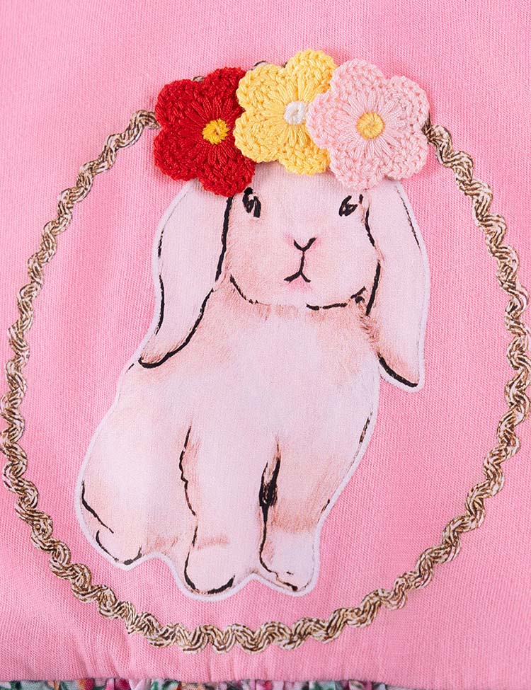 Floral Cartoon Dress - Image 2