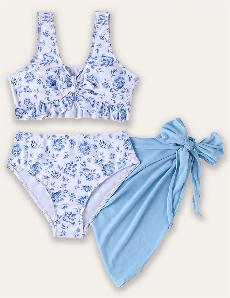 Floral Print Swimsuit - Image 2