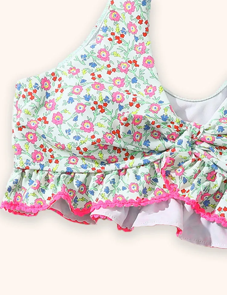 Floral Printed Bikini Swimsuit - Image 4
