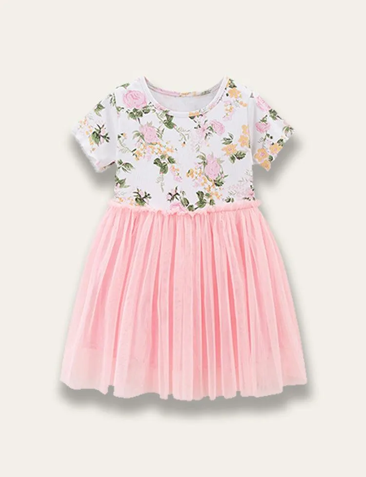 Floral Tulle Dress