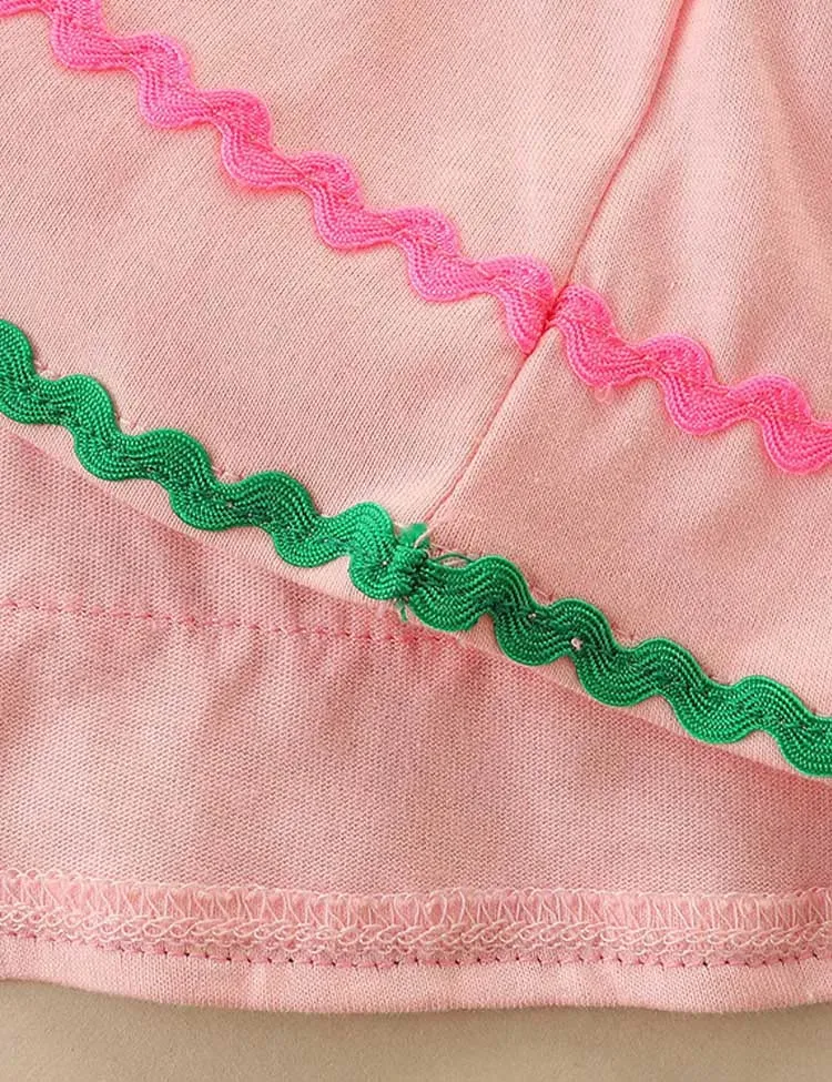 Flower Embroidered Dress - Image 4