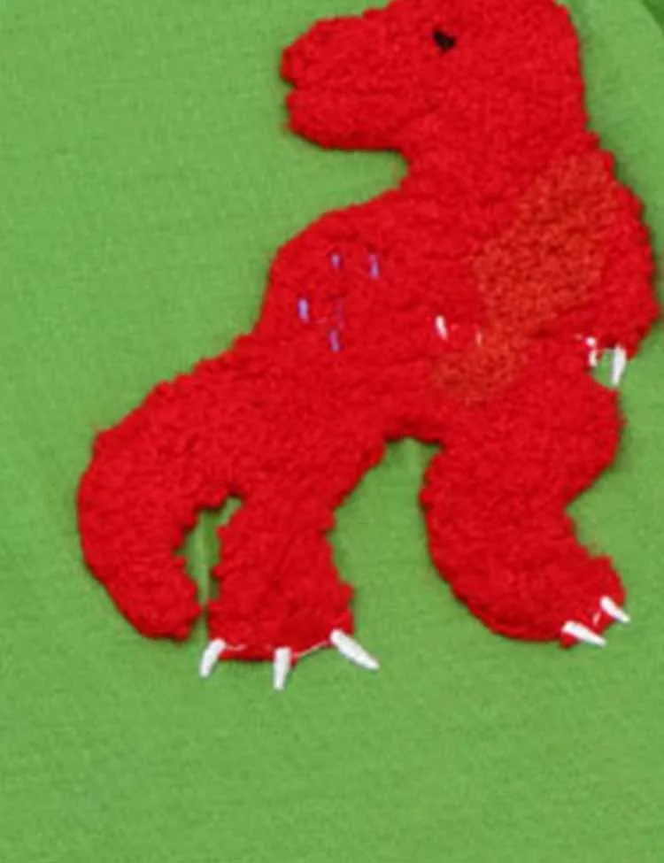 Furry Dinosaur T-Shirt - Image 3