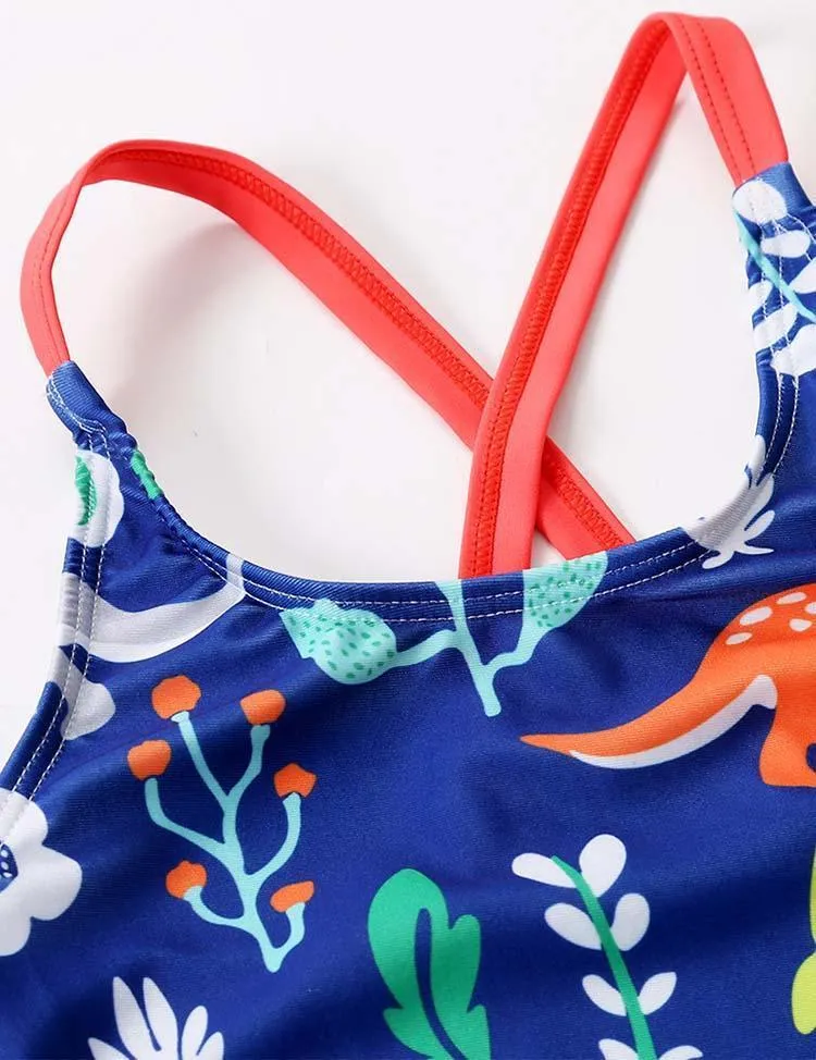 One-Piece Dinosaur Swimsuit - Image 2