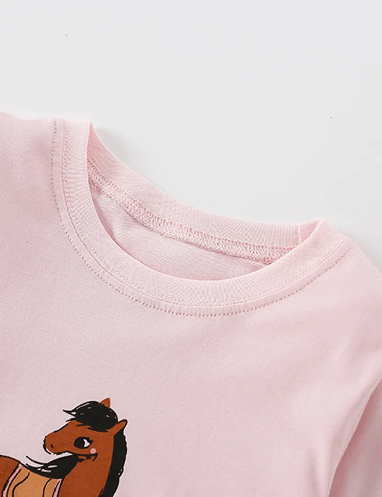 Horse Printed Long-Sleeve Set - Image 2