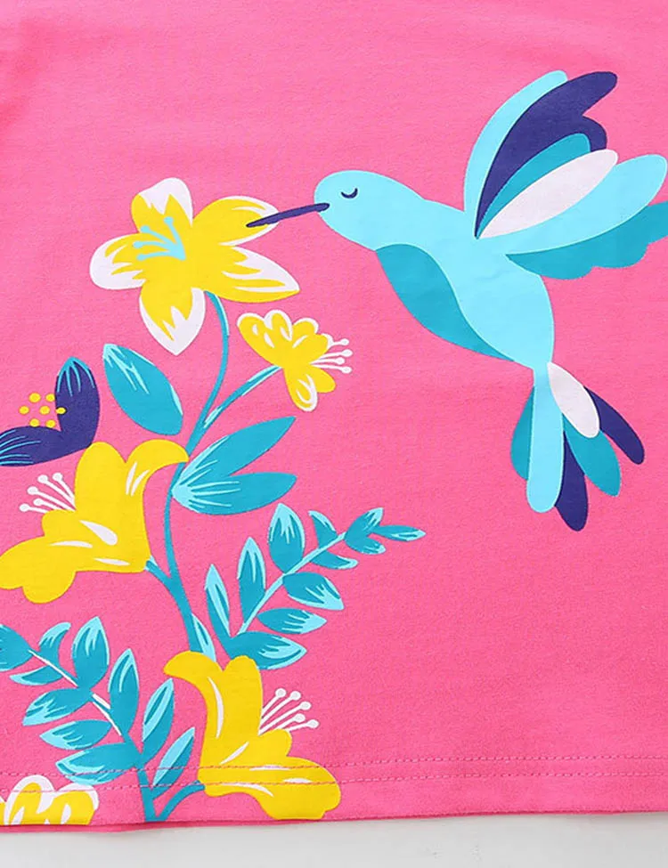 Hummingbird Printed T-Shirt - Image 2