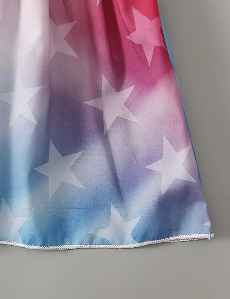 Independence Day Printed Sleeveless Dress - Image 11