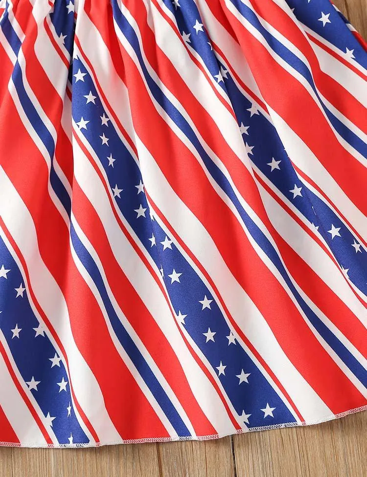Independence Day Striped Dress - Image 5