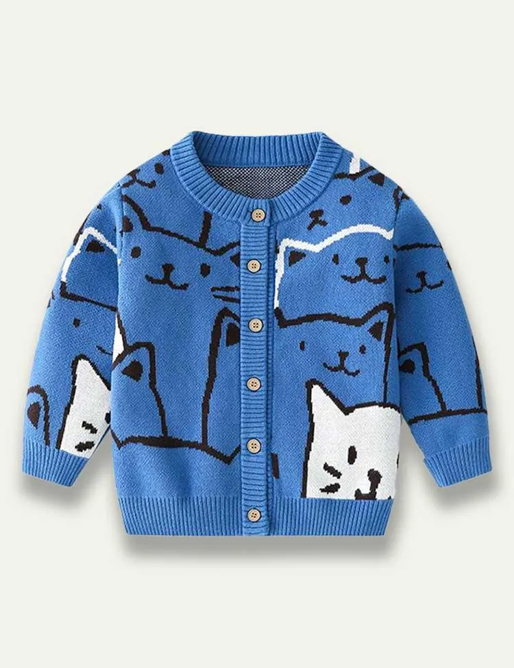 Kitten Knitted Sweater - Image 3