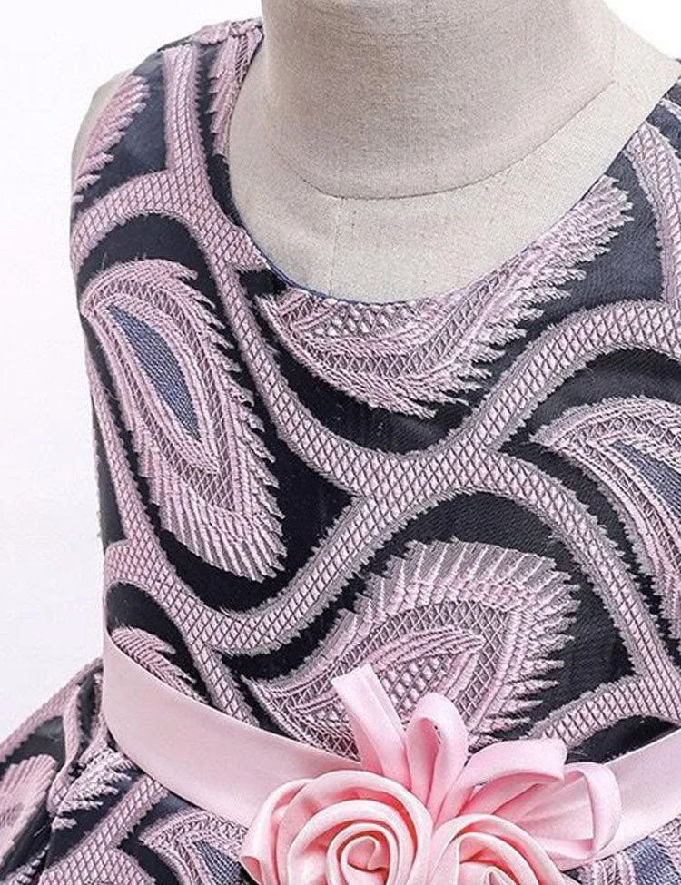 Lace Flower Party Dress - Image 2